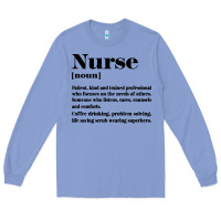 Colony Blue nurse Long Sleeve Tee - linhVisuals