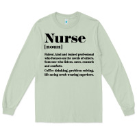 Matcha nurse Long Sleeve Tee - linhVisuals