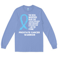 Colony Blue prostate cancer t  shirt the devil  prostate cancer awareness support Long Sleeve Tee - linhVisuals