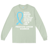 Matcha prostate cancer t  shirt the devil  prostate cancer awareness support Long Sleeve Tee - linhVisuals