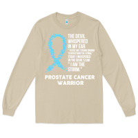 Mushroom prostate cancer t  shirt the devil  prostate cancer awareness support Long Sleeve Tee - linhVisuals