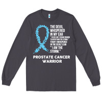 Smoke prostate cancer t  shirt the devil  prostate cancer awareness support Long Sleeve Tee - linhVisuals