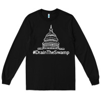 Black drain  swamp Long Sleeve Tee - linhVisuals