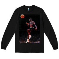 Black Michael JorDunk Long Sleeve Tee - linhVisuals