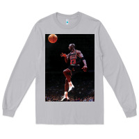 Moon Dust Michael JorDunk Long Sleeve Tee - linhVisuals
