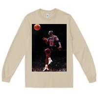 Mushroom Michael JorDunk Long Sleeve Tee - linhVisuals