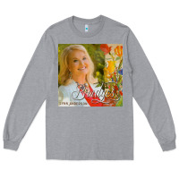 Heather Grey lynn anderson cd bridges   bear f Long Sleeve Tee - linhVisuals