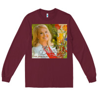 Burgundy lynn anderson cd bridges   bear f Long Sleeve Tee - linhVisuals