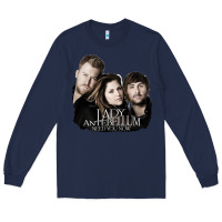 Navy lady antebellum Long Sleeve Tee - linhVisuals