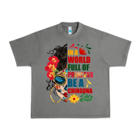 Tornado in a world full of princess be a chingona Urban Heavy Tee - BundleAndBundleShop