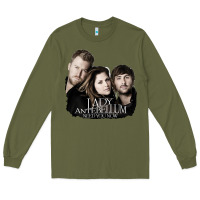 Army Green lady antebellum Long Sleeve Tee - linhVisuals