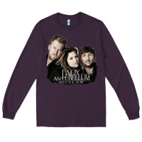 Plum lady antebellum Long Sleeve Tee - linhVisuals