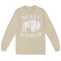 Mushroom beast of bourbon drinking whiskey design bison buffalo party t shirt Long Sleeve Tee - linhVisuals