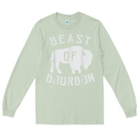 Matcha beast of bourbon drinking whiskey design bison buffalo party t shirt Long Sleeve Tee - linhVisuals