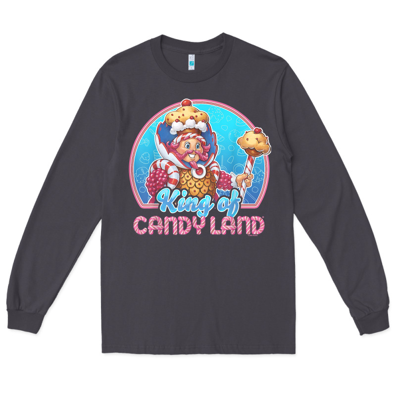 Candy Land King Of Candy Land Portrait T Shirt Long Sleeve Tee by linhVisuals | Teevron
