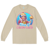 Mushroom candy land king of candy land portrait t shirt Long Sleeve Tee - linhVisuals