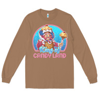 Toasted Coconut candy land king of candy land portrait t shirt Long Sleeve Tee - linhVisuals