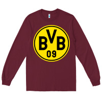 Burgundy borussia Long Sleeve Tee - linhVisuals