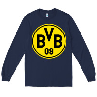Navy borussia Long Sleeve Tee - linhVisuals