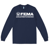 Navy fema evacuation plan Long Sleeve Tee - linhVisuals