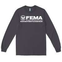 Smoke fema evacuation plan Long Sleeve Tee - linhVisuals