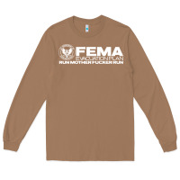 Toasted Coconut fema evacuation plan Long Sleeve Tee - linhVisuals
