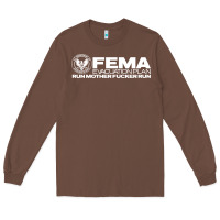 Chestnut fema evacuation plan Long Sleeve Tee - linhVisuals