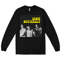 Black iron butterfly Long Sleeve Tee - linhVisuals