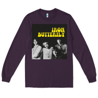 Plum iron butterfly Long Sleeve Tee - linhVisuals