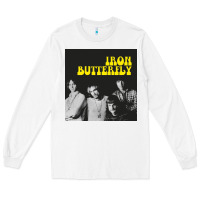 White iron butterfly Long Sleeve Tee - linhVisuals