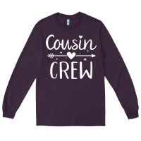 Plum cousin crew t shirt Long Sleeve Tee - linhVisuals