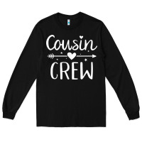 Black cousin crew t shirt Long Sleeve Tee - linhVisuals