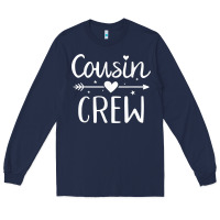 Navy cousin crew t shirt Long Sleeve Tee - linhVisuals