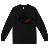 Black Turbo Long Sleeve Tee - linhVisuals
