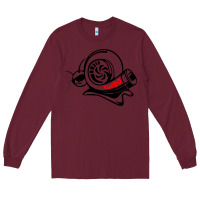 Burgundy Turbo Long Sleeve Tee - linhVisuals