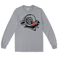 Heather Grey Turbo Long Sleeve Tee - linhVisuals