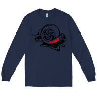Navy Turbo Long Sleeve Tee - linhVisuals