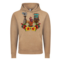Vintage Coffee farm life rooster Vintage Hoodie - SublimationCraftShop
