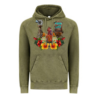Vintage Olive farm life rooster Vintage Hoodie - SublimationCraftShop
