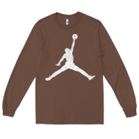 Chestnut Slam Dunk Vintage Long Sleeve Tee - linhVisuals