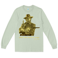 Matcha the outlaw josey wales Long Sleeve Tee - linhVisuals