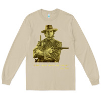Mushroom the outlaw josey wales Long Sleeve Tee - linhVisuals