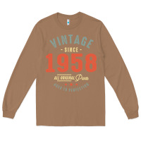 Vintage Since 1958 - 64th Birthday Retro Classic Long Sleeve Tee | Teevron