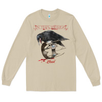 Mushroom In This Moment Blood Long Sleeve Tee - linhVisuals