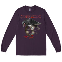 Plum In This Moment Blood Long Sleeve Tee - linhVisuals