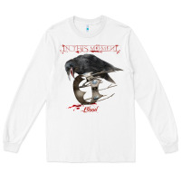 White In This Moment Blood Long Sleeve Tee - linhVisuals