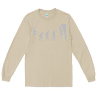 Mushroom funny rock climbing evolution Long Sleeve Tee - linhVisuals