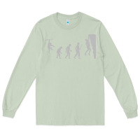 Matcha funny rock climbing evolution Long Sleeve Tee - linhVisuals