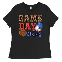 Black game day vibes Ladies Tee - BundleAndBundleShop
