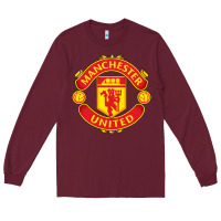 Burgundy manchester Long Sleeve Tee - linhVisuals